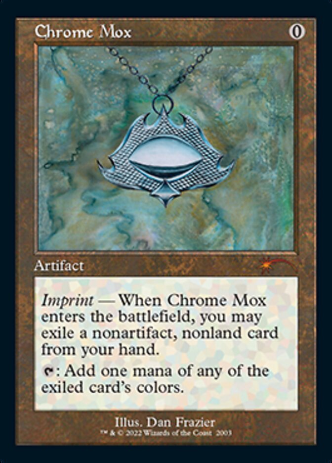 Chrome Mox (Retro) [Secret Lair 30th Anniversary Countdown Kit]