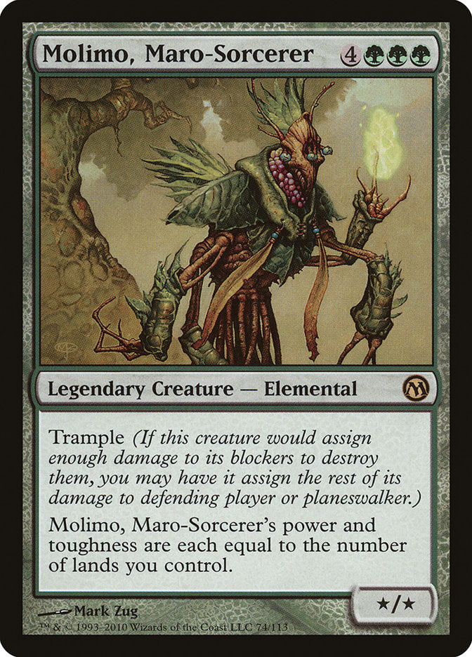 Molimo, Maro-Sorcerer [Duels of the Planeswalkers]