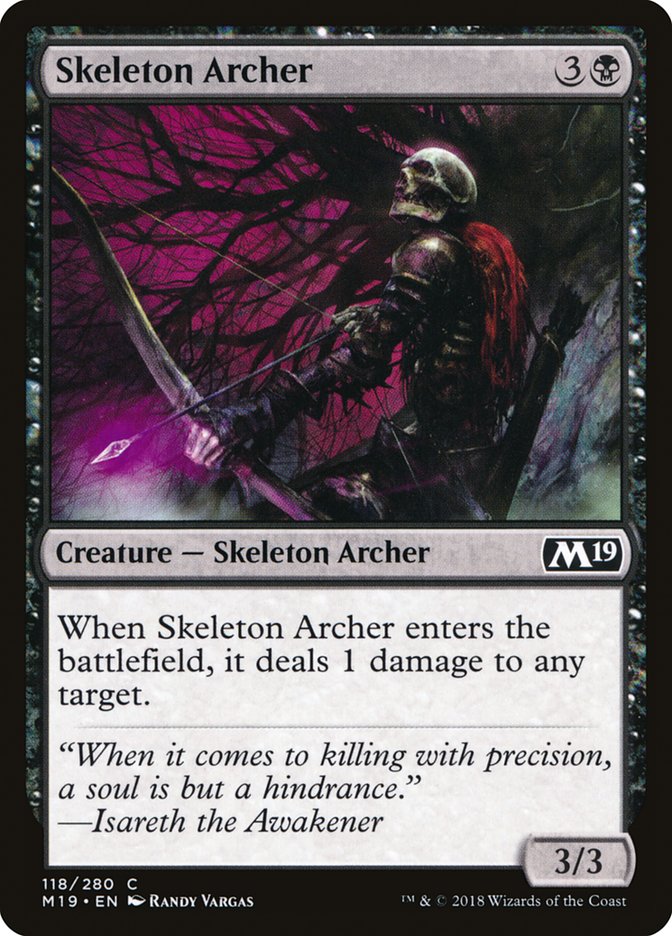 Skeleton Archer [Core Set 2019]
