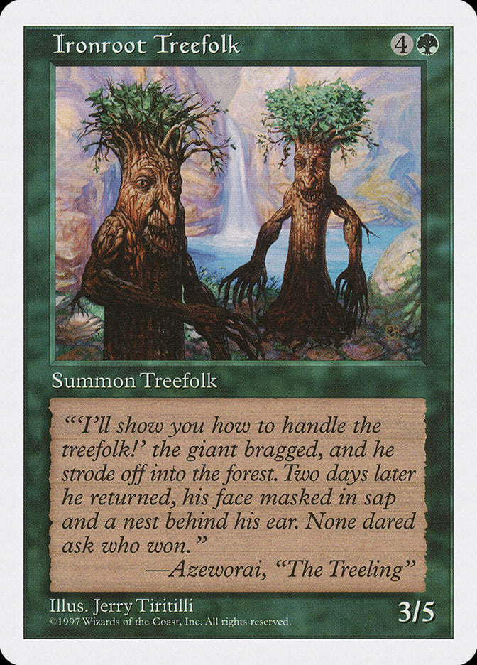 Ironroot Treefolk [Fifth Edition]