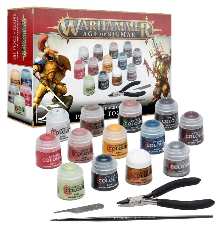 80-17 Age of Sigmar Paints + Tools Set