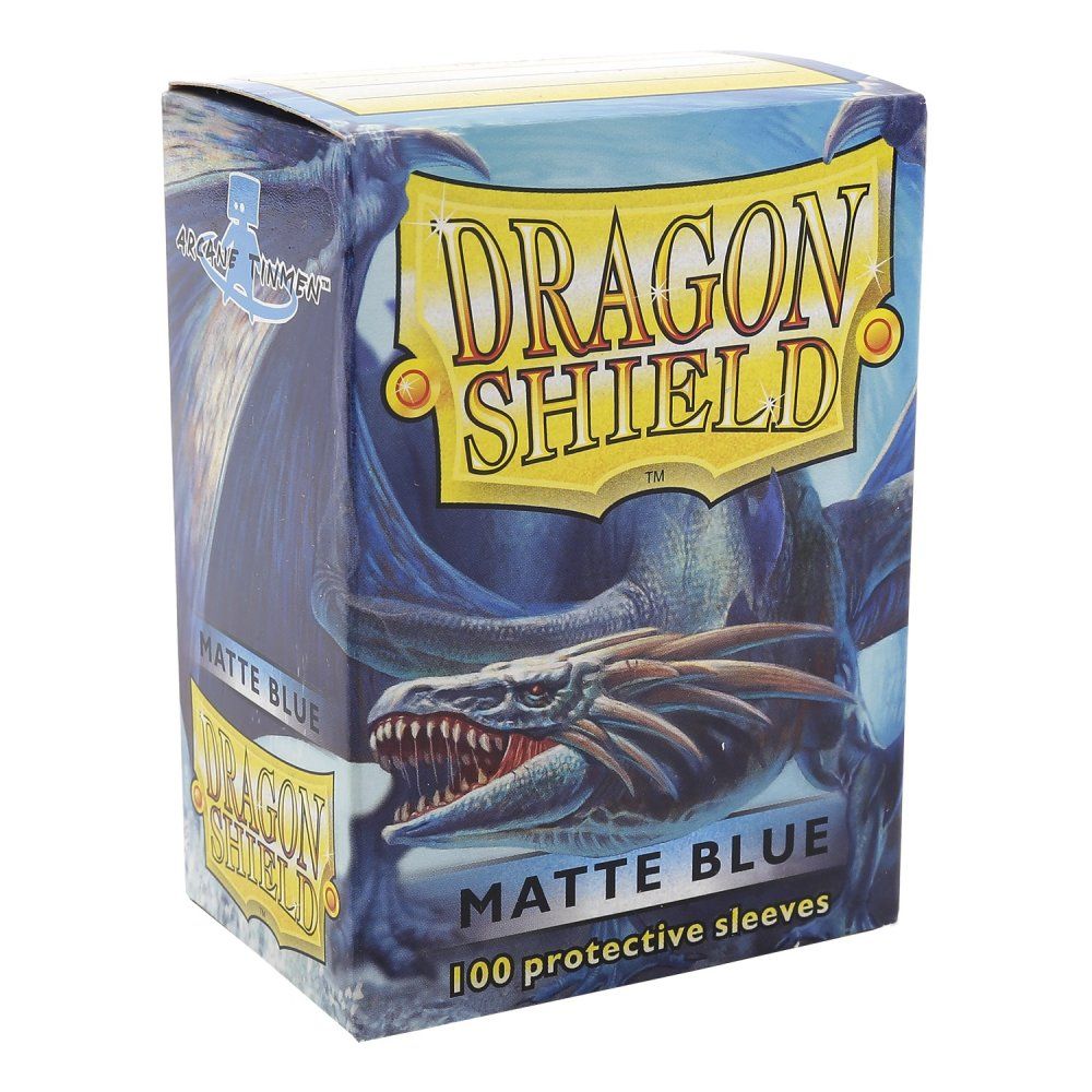 Dragon Shield Standard Card Sleeves - Box 100 - Blue MATTE