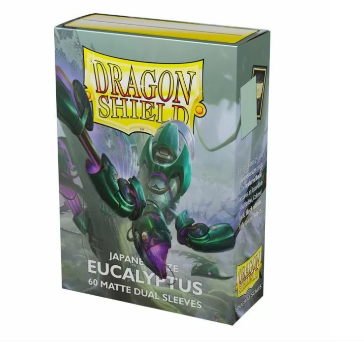 Dragon Shield Japanese Card Sleeves - Box 60 - Dual Matte Eucalyptus Lehel