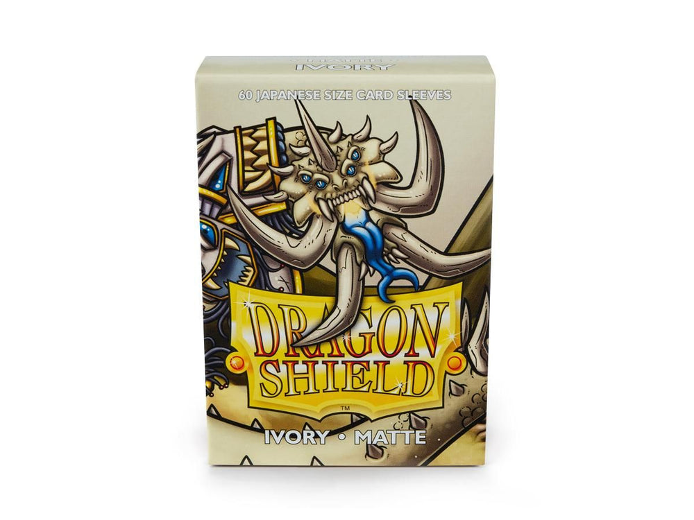 Dragon Shield Japanese Card Sleeves - Box 60 - Ivory Matte