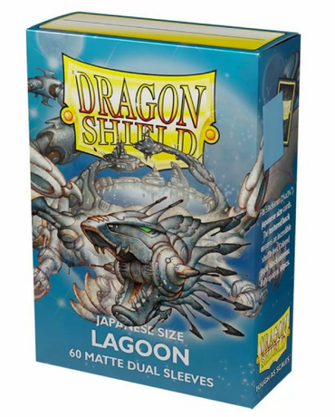 Dragon Shield Japanese Card Sleeves - Box 60 - Dual Matte Lagoon Saras