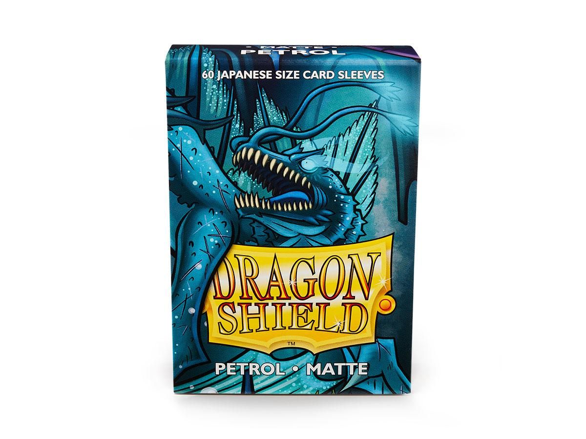 Dragon Shield Japanese Card Sleeves - Box 60 - Petrol Matte