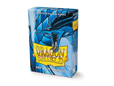 Dragon Shield Japanese Card Sleeves - Box 60 - Sky Blue Matte