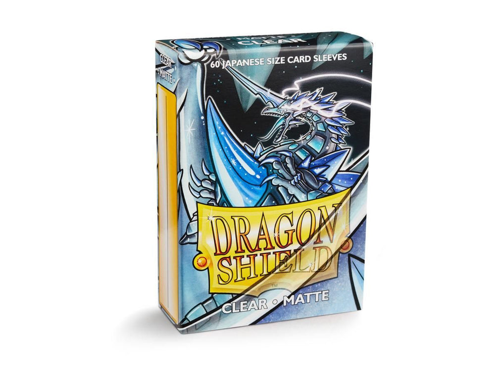 Dragon Shield Japanese Card Sleeves - Box 60 - Clear Matte