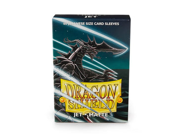 Dragon Shield Japanese Card Sleeves - Box 60 - Jet Matte