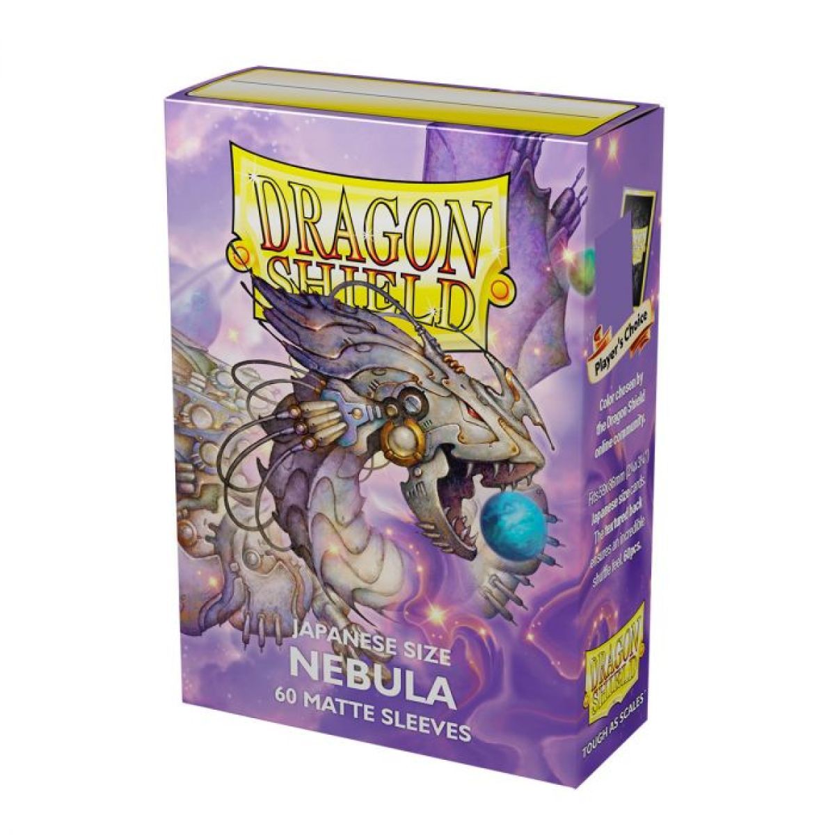 Dragon Shield Japanese Card Sleeves - Box 60 - Nebula Purple Matte