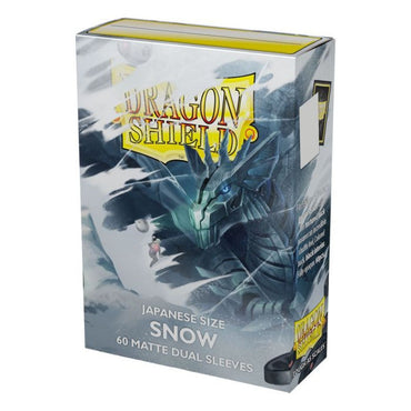 Dragon Shield Japanese Card Sleeves - Box 60 - Dual Matte Snow White Mirin