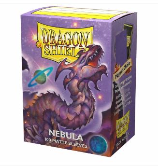 Dragon Shield Standard Card Sleeves - Box 100 - Nebula Purple MATTE