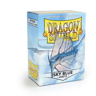 Dragon Shield Standard Card Sleeves - Box 100 - Sky Blue MATTE