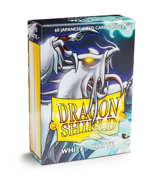 Dragon Shield Japanese Card Sleeves - Box 60 - White Matte