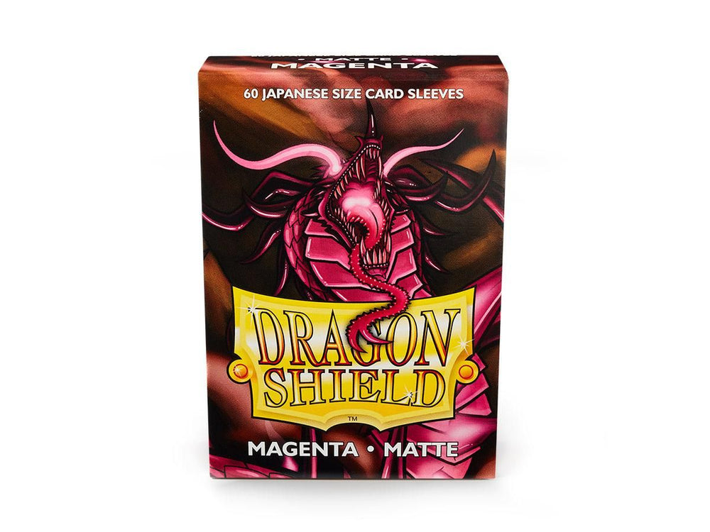 Dragon Shield Japanese Card Sleeves - Box 60 - Magenta Matte